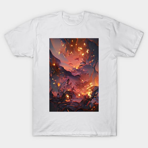 Embers T-Shirt by Dturner29